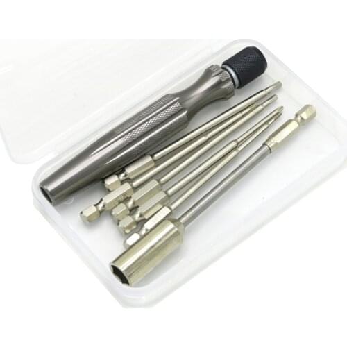 6In1 Screwdriver Pliers Inner Hexagon H1.5,2.0,2.5,3.0 RC Tools Kits Repair Box Set For Plant Protection Machine Quadcopter DIY