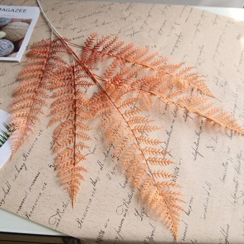 Long 5-fork Persian leaf new fern grass green plant wedding high-end wedding hall decoration home simulation flower