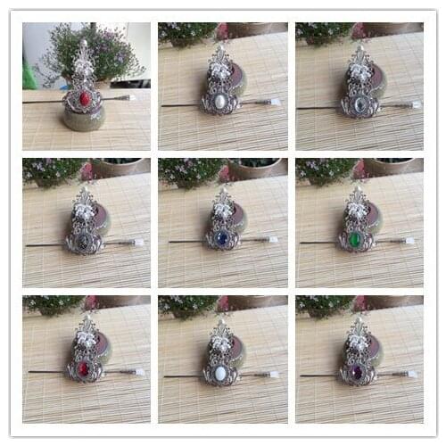 Hanfu Crown Hair Accessories Decoration Hairpin Set Anime Warrior Swordsman Cosplay Headdress Tv Movie Play