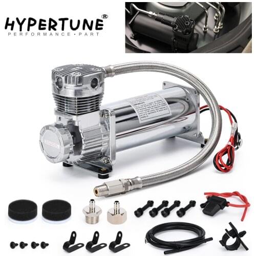 Hypertune - Universal DC 12V 480c MAXPOWER 200 PSI OUTLET 3/8 car Air Suspension Compressor/ Pump HT-VAC01-38