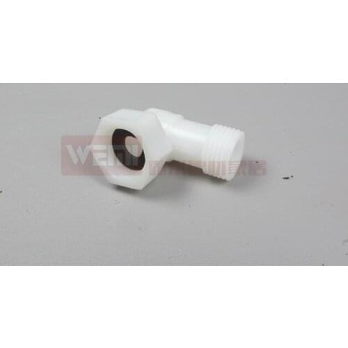 Abs plastic interface right angle joint wire outside the wire washer corner connector shower room accessories