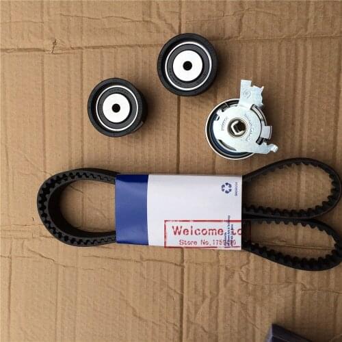 Set of Timing Belt Kit Tensioner Idler pulley For Excelle 1.8 Epica Optra Nubira Suzuki Forenza Reno Genuine 93744706