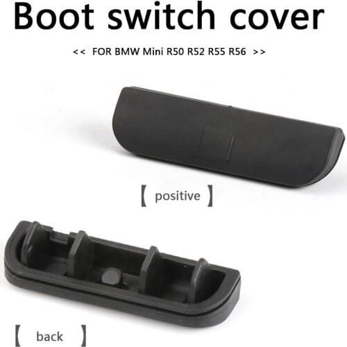 Car Tailgate Boot Handle Switch Cover Rear Trunk Tail Gate Switch Button Cap for BMW Mini R50 R52 R55 R56 Auto Accessories