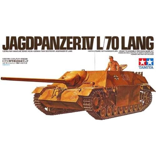 RealTS TAMIYA MODEL 1/35 SCALE military models #35088 Jagdpanzer IV L/70 Lang