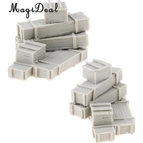 Tooyful 1/35 Resin Figure Kits Bullet Boxes Miniature War Game Accessory Unpainted