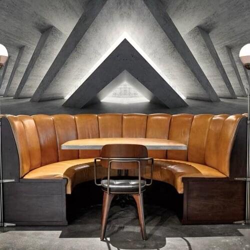 Bacaz Custom Mural Wallpaper 3D Abstract Space Wall Painting Restaurant Cafe Backdrop Wall Decor Papel De Parede Stickers