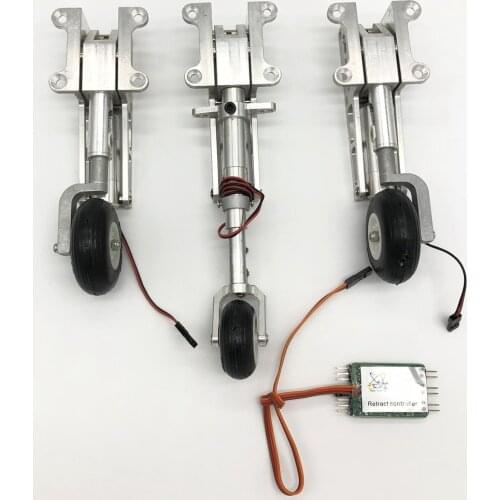 Full metal Retract landing gear for Skyflight LX model A4 70mm RC airplane model