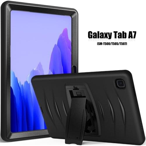 For Samsung Galaxy Tab A7 case SM-T500 T505 507 10.4" Detachable Kickstand Shockproof Tablet Pencil Cover for galaxy tab A7 case