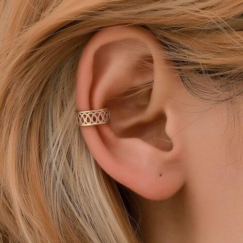 KaiMin Bohemian Crystal Ear Cuff Earring for Women Multicolor No Pierced Small Earring Bridal Wedding Ear Clip Jewelry Wholesale