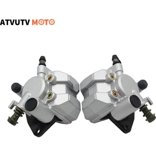 1 Pair Front Brake Caliper For Yamaha Wolverine 350 YFM400FB Kodiak 450 YFM450FAH YFM450FAH YFM660FH YFM660FG Grizzly 660