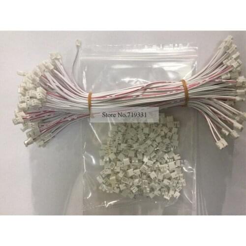100 SETS JST PH 2.0MM 2 Pin Female&Female Connector plug with Wires Cables