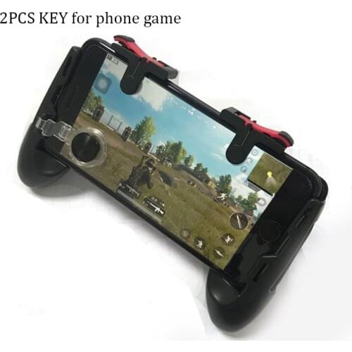 2PCS Moible Controller For PUBG Trigger Fire Button Aim L1 R1 Key L1R1 Shooter Controller For PUBG Mobile Phone Game Pad Grip