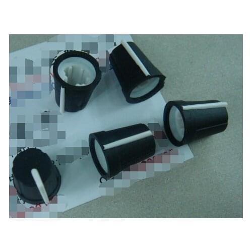 5pcs/lot Dbx balance 223 234 266 hole 6MM semi-axis potentiometer cap indicator 0 degrees