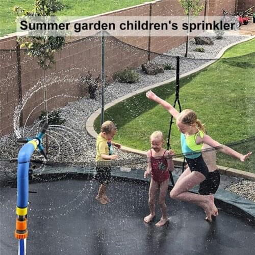 Summer Automatic 360 Degree Rotating Water Sprinkler Garden Irrigation Tool for Outdoor