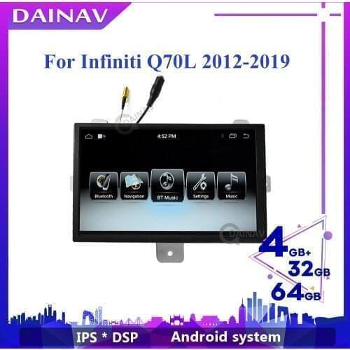 2din PX6 Touch Screen Car Multimedia Video Player Stereo For Infiniti Q70L 2012-2019 Car Radio DVD GPS navigation