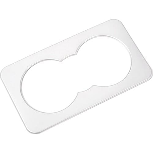 Car Rear Seat Cup Holder Cover Trim Interior for Land Rover Defender 110 2020