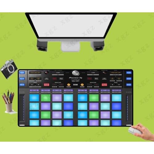 XGZ DJ Color Mixer Mouse Pad Notbook Computer Mousepad High-end Gaming Mouse Pad Gamer To Popular Laptop Non-slip Mouse Mat