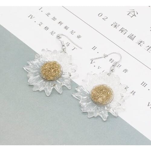 Женские золотые серьги Dyshozhag China At AliExpress