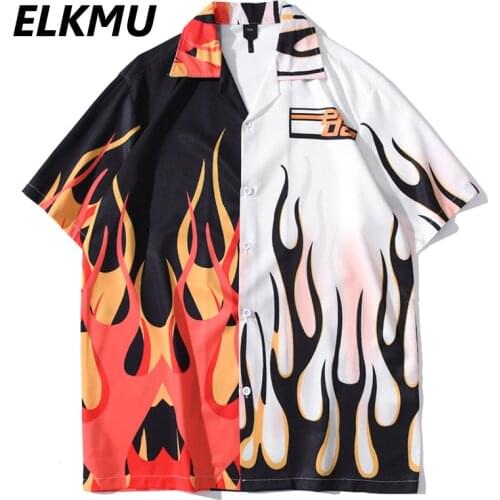 ELKMU Mens Fashion T Shirts
