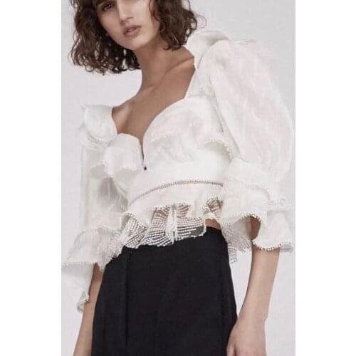 Короткие блузки He and Chow China At AliExpress