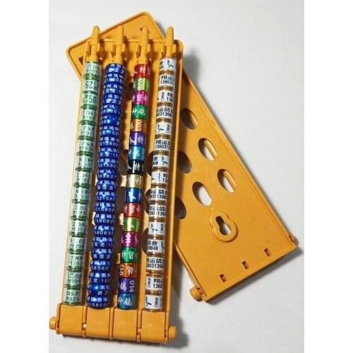 Pigeon Parrot Foot Ring Holder Training Articles Leg Ring Stand Band Rack Bird Accessories Letter Pigeon Foot Ring Frame