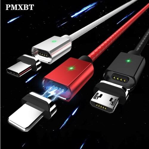 3A Magnetic Micro USB Type C Cable Magnet Fast Charging Phone Charger Cord For iPhone 12 11 Pro XS Max X 8 Xiaomi Huawei Charge