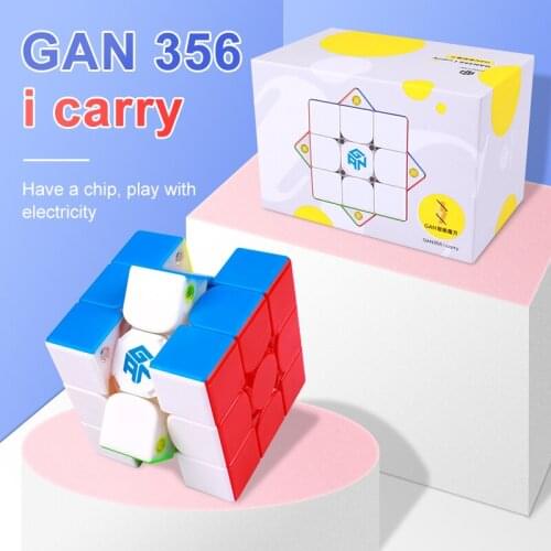 GAN356 i carry 3x3 Magnetic Magic Speed cube GAN356 i Magnets Online Competition Cubes GAN 356 i carry puzzle cube