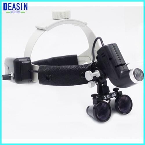 Good Quality 3.5 Magnify High Intensity Led Light Surgical Magnifier With Headlight Surgeon Operation Medical Enlarger Clinical