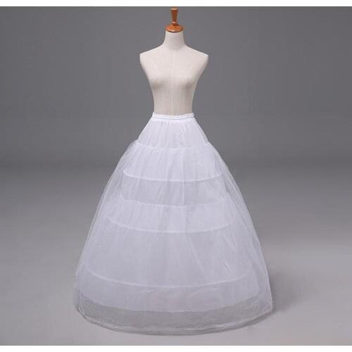 Cheap Petticoat Ball Gown Bridal Prom Dress Crinoline Quinceanera Underskirt Wedding Accessories