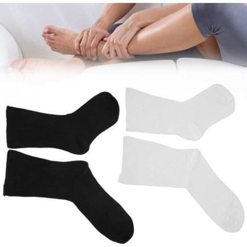 Multifunctional Diabetic Foot Socks Diabetic Foot Care Non Binding Ankle Sock for Elderly Pregnant Women Patient Cotton Material