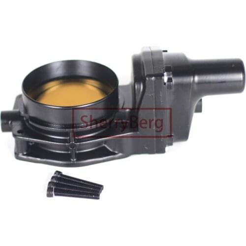 SherryBerg new Throttle Body Performance 12605109 Gold LS3 LS7 L99 90mm Throttle Body fits for Corvette Camaro SS Z06 G8 BLACK