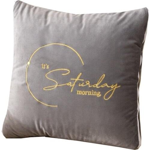 Solid Color Thickened Plush Backrest Pillows Breathable Soft Chair Lounge Seat Cushion Warm Sleeping Qulit Bedroom Home Decor