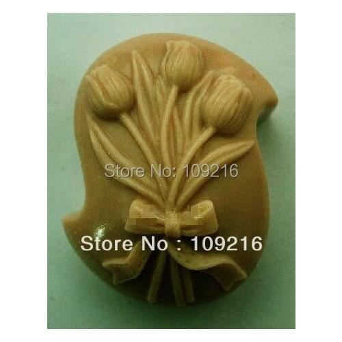 Wholesale!!!1pcs Carnations (ZX963) Silicone Handmade Soap Mold Crafts DIY Mold