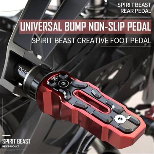 SPIRIT BEAST Rear Pedal Motorbike Accessories 300 BN600 Motorcycle Universal Anti-Skid Widened Pedal