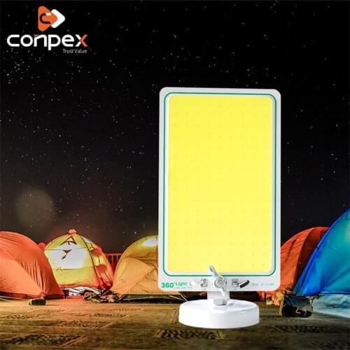 Portable Lighting searchlight lampara recargable 12V LED Bulb outdoors Camping Light Tent Lamp magnetic base work light