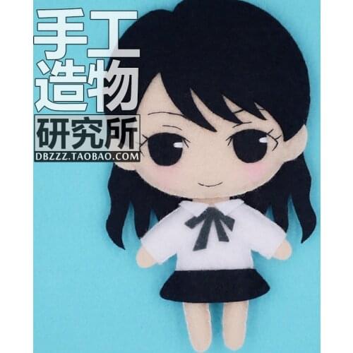 Lovely girl boy Felt kit Non-woven cloth Craft DIY Sewing set Felt Handwork Material DIY needlework supplies