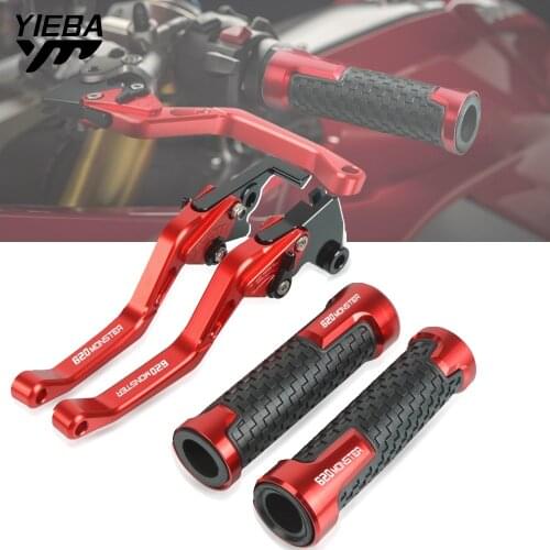 For DUCATI 620 MONSTER 2003 2004 2005 2006 Brake Clutch Levers and handlebar grips handle Motorcycle Accessories monster 620