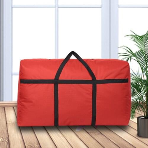 Thickened Oxford cloth moving bag waterproof luggage bag packing bag woven bag quilt storage large capacity storage bag