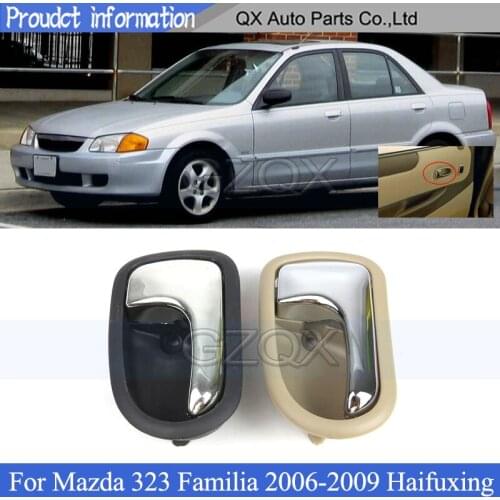 CAPQX inside Door Handle For Mazda 323 Familia 2006-2009 Haifuxing door handle chromeplate Inner door clasp
