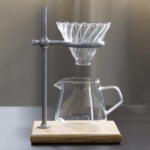 Pour Over Coffee Dripper Stand Station Hand Brewing Coffee Filter Stand
