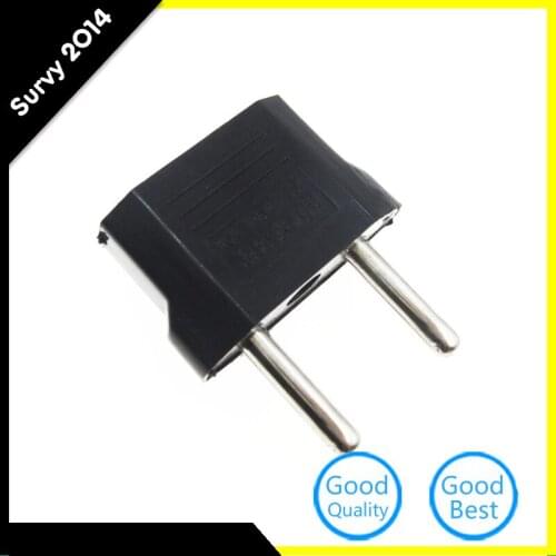 5pcs US USA To EU EURO Europe Travel Power Plug Adapter Charger Converter For USA Converter