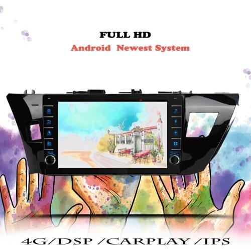Car Radio Android 10 Multimedia Player For Toyota Corolla 11 2012 2013 2014 2015 2016 Navigation GPS Android 2 din DVD Cassette