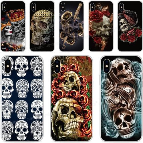 Skull Bone Cover For ZTE Blade A7 A5 A3 L8 2019 2020 Axon 11 SE 10 Pro 5G A7s V10 V2020 Vita 20 Smart Libero S10 Phone Case