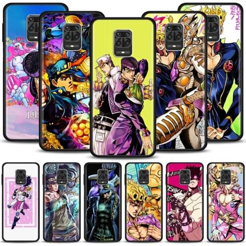 Anime JoJos Bizarre Adventure Case for Xiaomi Redmi 9 9A 9C 8 8A Fundas Capa For Redmi Note 9 9S 9 Pro 8 8T Coque Silicone TPU
