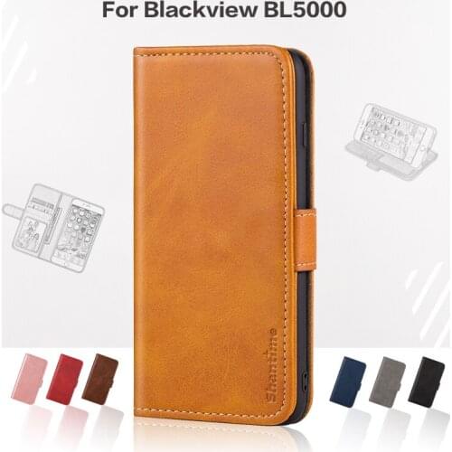 Flip Cover For Blackview BL5000 Business Case Leather Luxury With Magnet Wallet Case For Blackview BL5000 Phone Cover