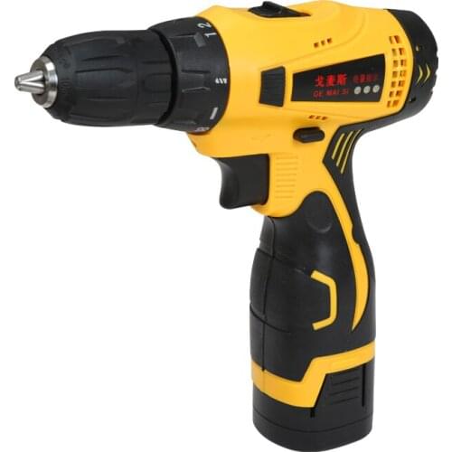 12V Electric Screwdriver Rechargeable Lithium Battery 2 speed Cordless Electric Drill Power Tools