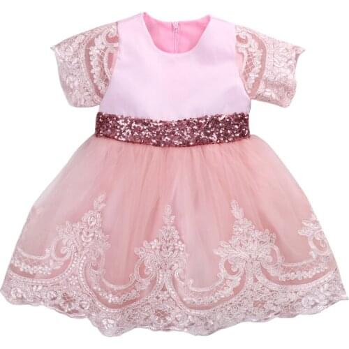 Baby Girl Formal Princess Dress 2018 New Fashion Vestido Infantil Lace Bow Ball Gown Tutu Party Dresses Kid Dress For Girls 0-7Y