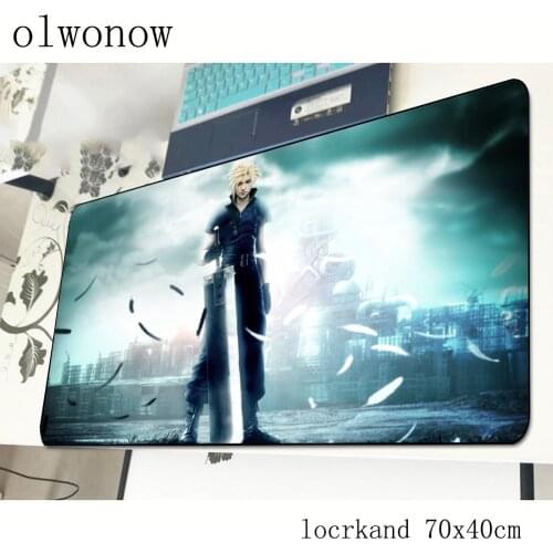 Final fantasy mouse pad 70x40cm big mousepads best gaming mousepad gamer High quality personalized mouse pads keyboard pc pad