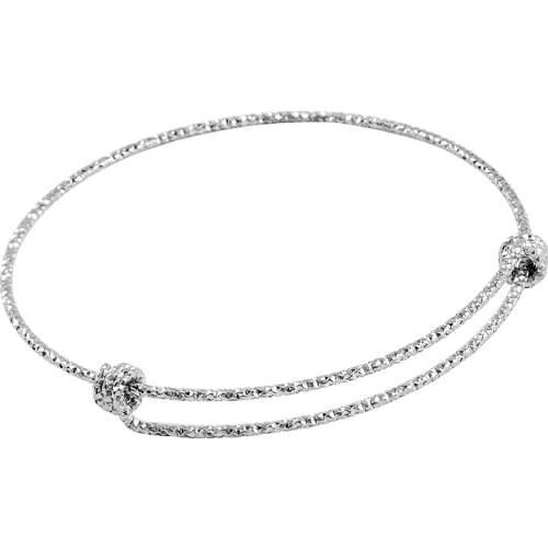 IJB0459 Expandable Wire Bangles Wholesale or Retail,45mm~65mm Adjustable Size Stainless Steel Wiring Bangles Bracelets