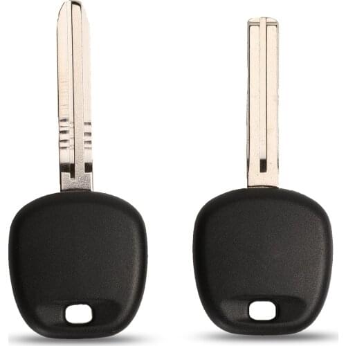 Kutery Transponder Blank Key Shell For Toyota Rav4 Prado Camry Reiz Highlander Yaris Corolla With TOY43/TOY48 Blade